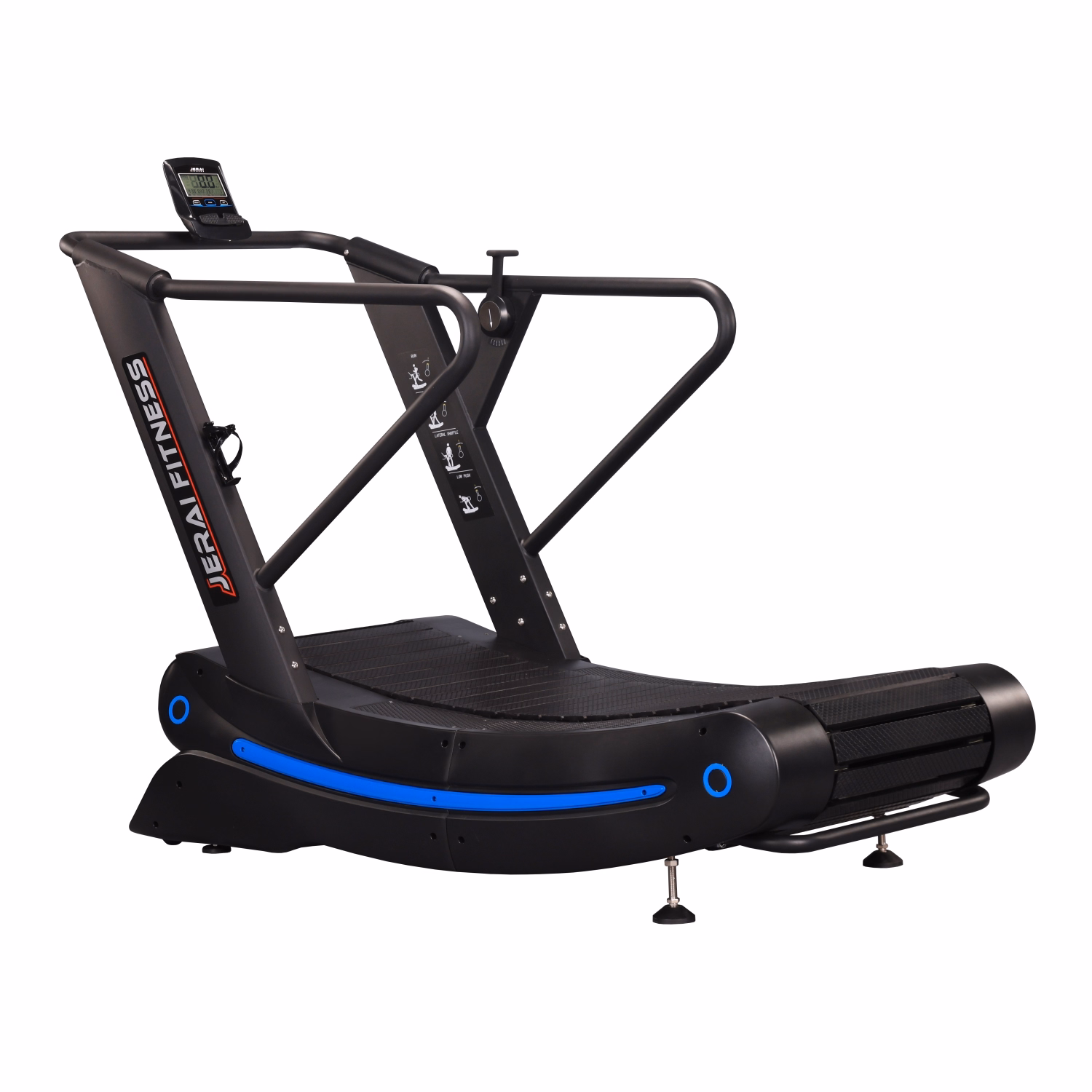 JCT-800 頂級彎曲式無動力商用訓練跑步機