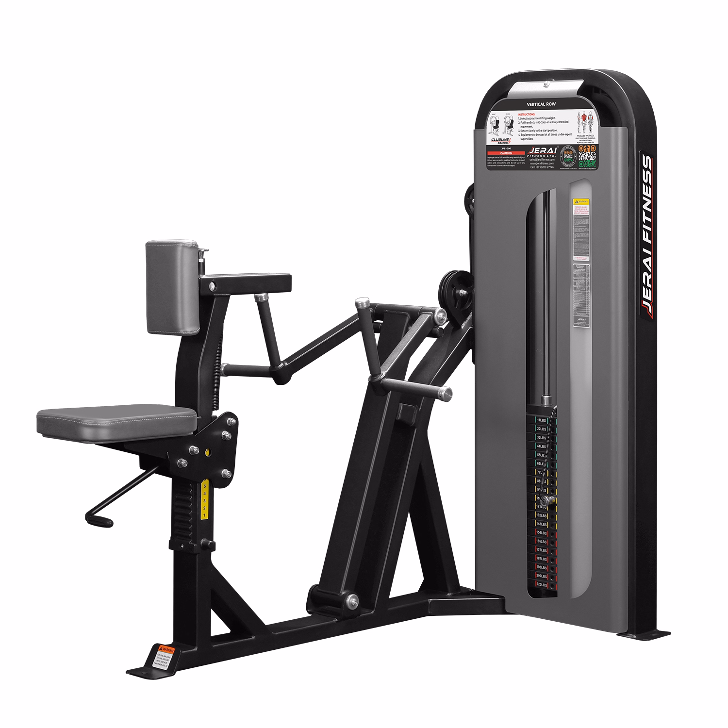 Strength Club Plus 商用型垂直式背部划船訓練機