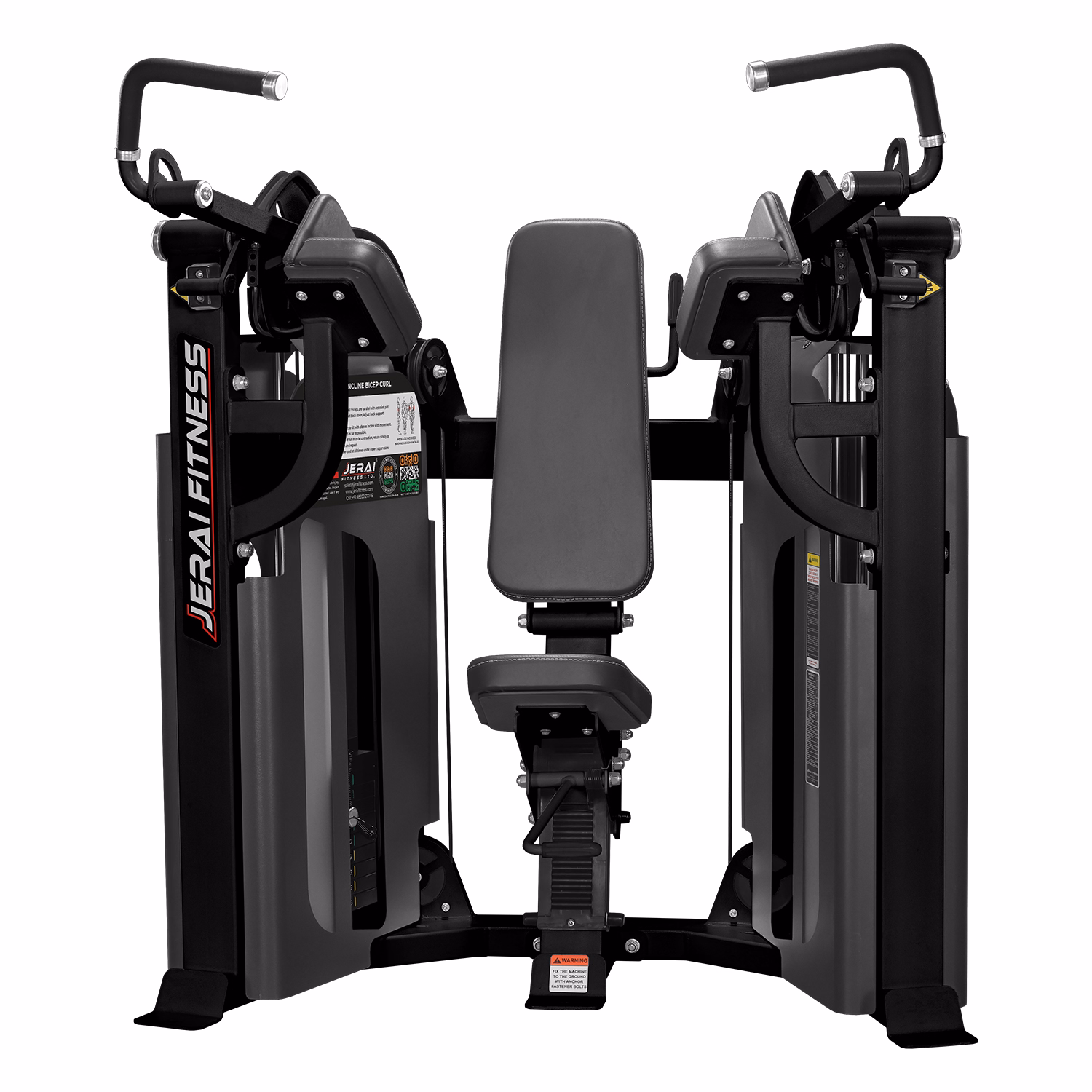 獨立式上斜肱二頭肌彎舉訓練機