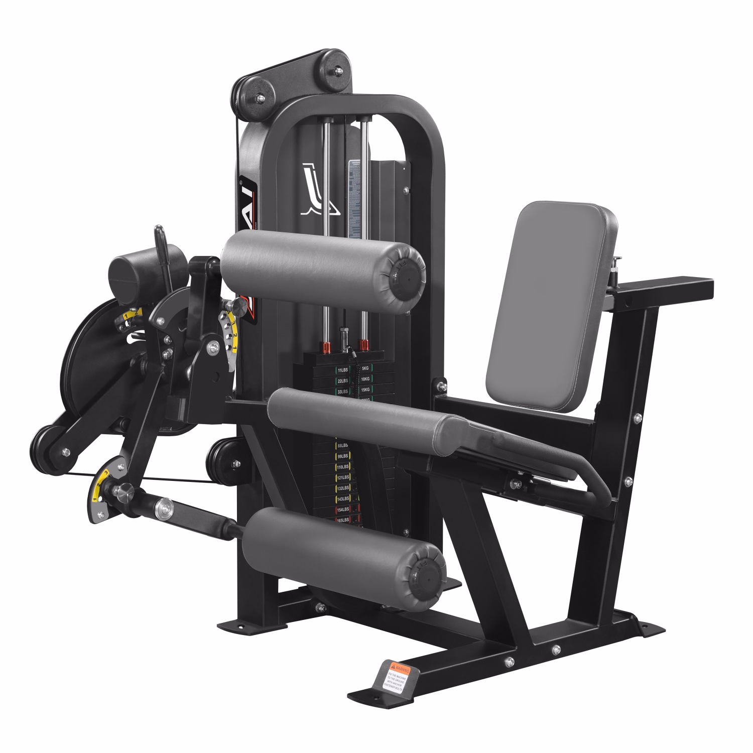 坐式腿部屈伸複合式訓練機