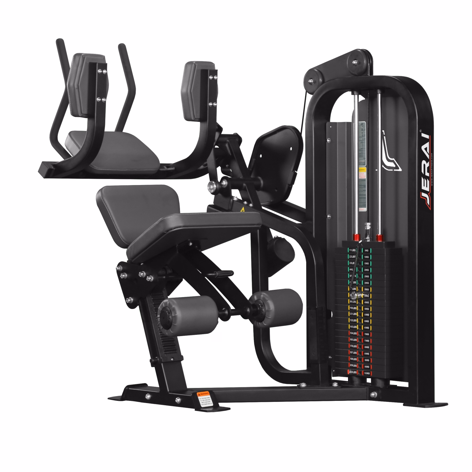 坐式腹肌屈體訓練機