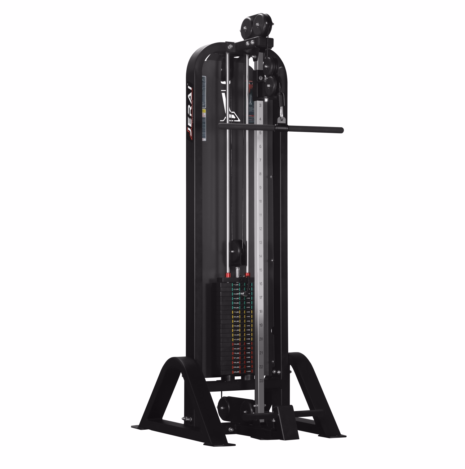 高低滑輪可調式綜合訓練機