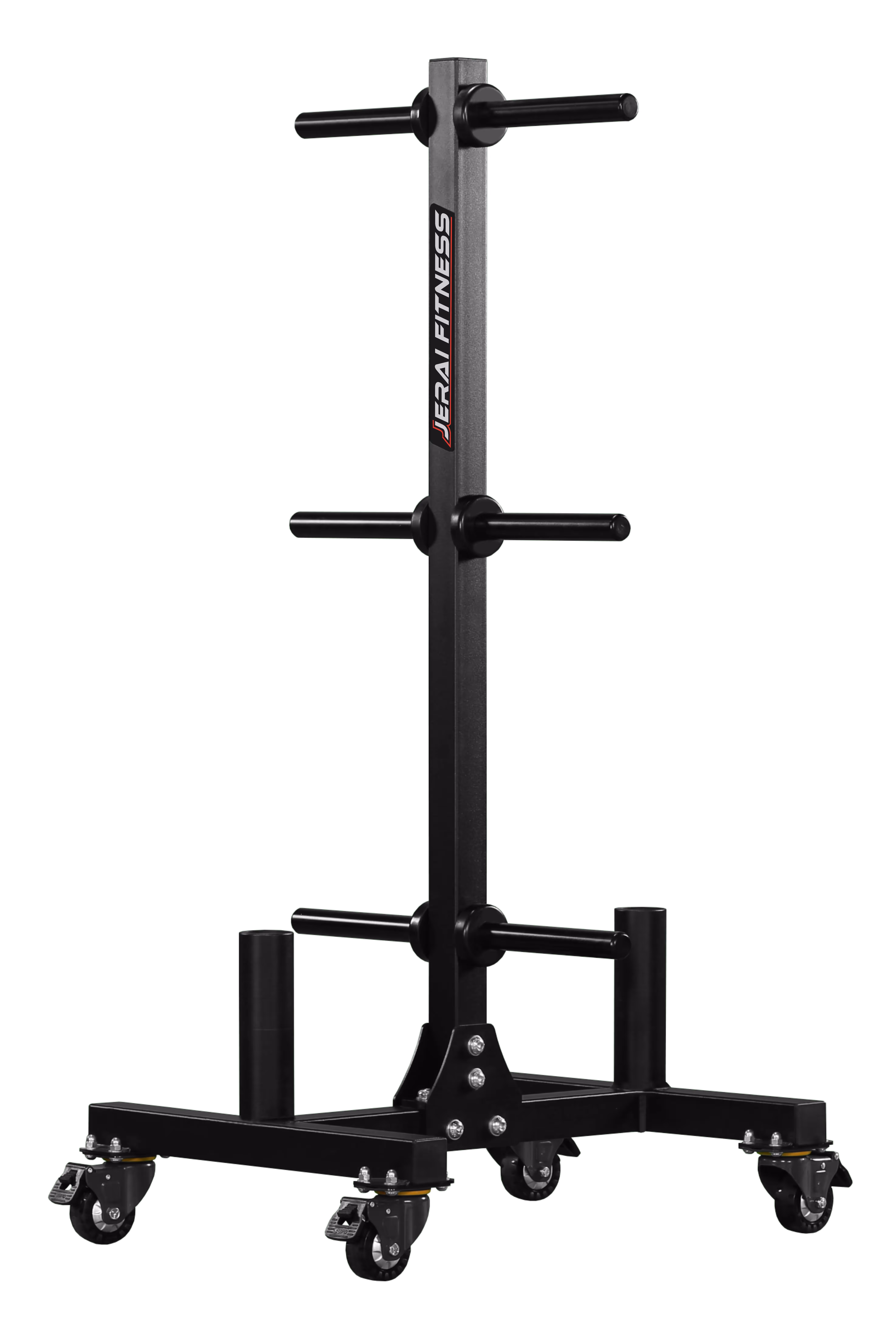 JX Fit 居家型垂直式槓片與槓鈴收納架